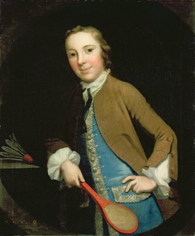 Porträtt av mästare Francis Barrell, 1750-talet av George Knapton