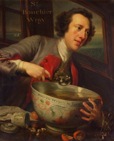 Sir Bouchier Wrey, 1744 av George Knapton