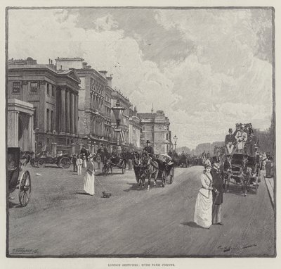London Sketches, Hyde Park Corner av George L. Seymour