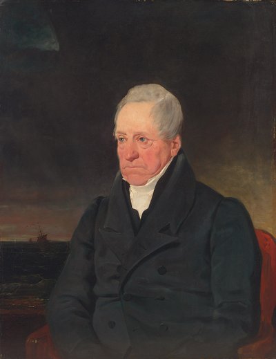 Porträtt av William Curling, Esq., 1828 av George Lance