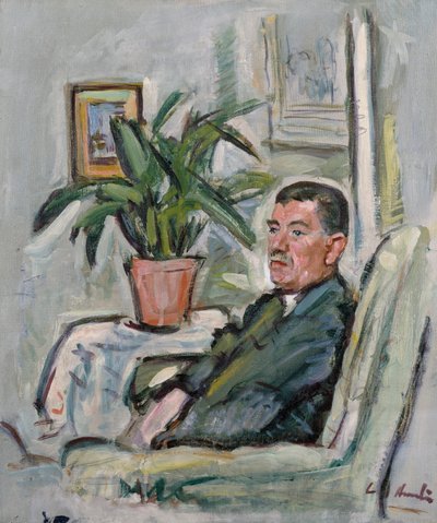 William McInnes (olja på duk) av George Leslie Hunter