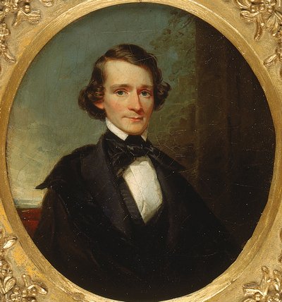 Porträtt av en New York Gentleman, ca. 1840. av George Linen
