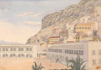 Officerskvarter och kasemattkaserner, Gibraltar av George Lothian Hall