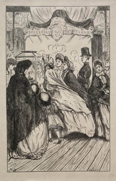 Juveler - På den stora utställningen, 1862. av George Louis Palmella Busson Du Maurier