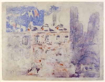 Stadsscen av George Luks