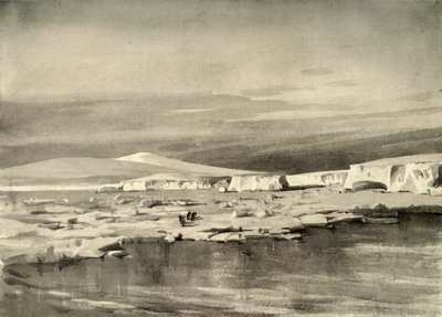 Bay of Whales, eller Balloon Bight, c1908, 1909. av George Marston