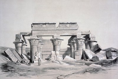 Koom-Ombos, Egypten, 1843 av George Moore