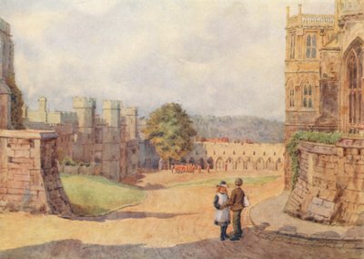 The Lower Ward (färglitografi) av George Moore Henton