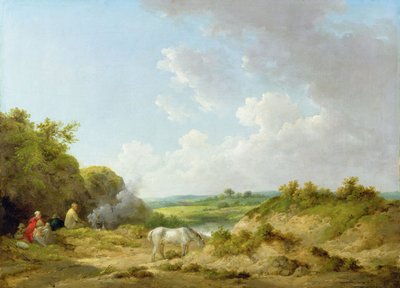 Ett zigenarläger av George Morland