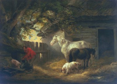 En gård, 1792 av George Morland