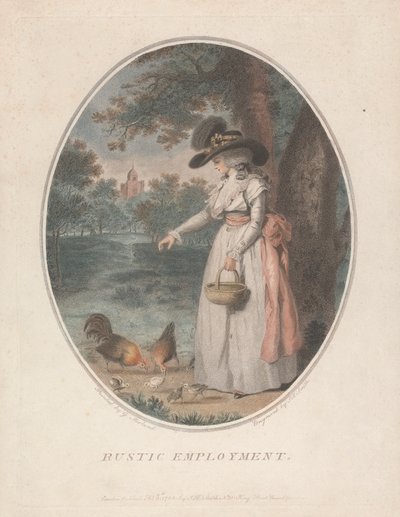 Rustik sysselsättning av George Morland