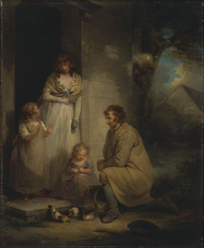 Säljer marsvin av George Morland