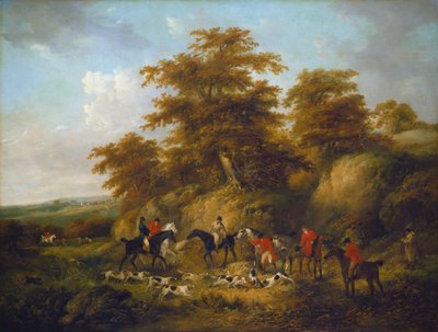 Rävens död av George Morland