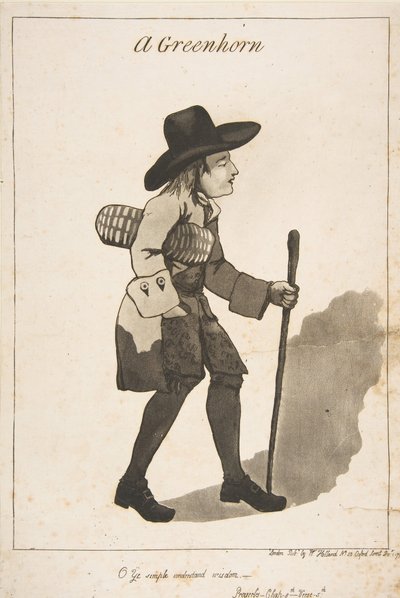 A Greenhorn, 1 december 1790. av George Moutard Woodward