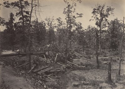 Battle Field of Atlanta, Georgia, 22 juli 1864 nr 1, 1860-talet. av George N. Barnard