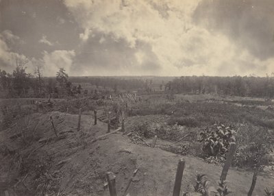 Battle Field of Atlanta, Georgia, 22 juli 1864 nr 2, 1860-talet. av George N. Barnard