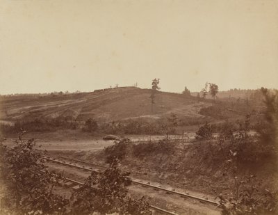 Slagfältet i Atlanta av George N. Barnard