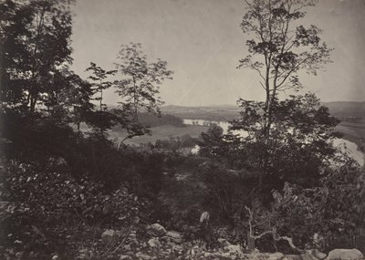 Chattanooga Valley från Lookout Mountain, 1860-talet. av George N. Barnard