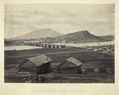 Chattanooga från norr av George N. Barnard