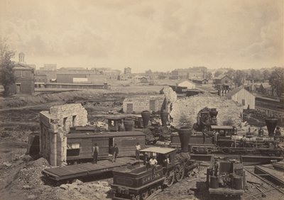 Staden Atlanta, Georgia nr 1, 1860-talet. av George N. Barnard