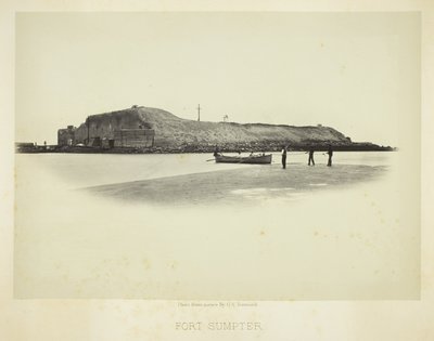 Fort Sumpter av George N. Barnard