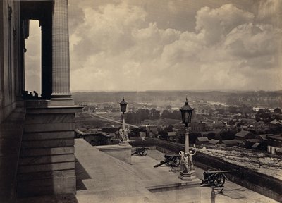 Nashville sett från Capitol av George N. Barnard