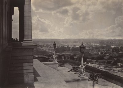 Nashville från Capitolium, 1860-talet. av George N. Barnard