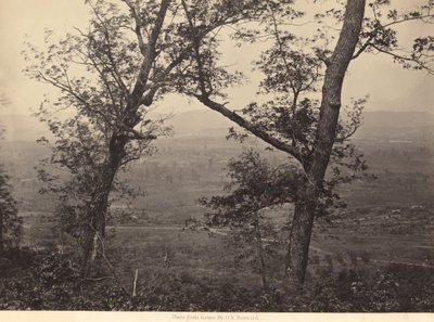 Orchard Knob från Mission Ridge,1864-1866 (foto) av George N. Barnard