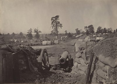 Rebell arbetar framför Atlanta, Georgia nr 3, 1860-talet. av George N. Barnard