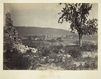 Ringold, GA av George N. Barnard