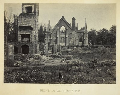 Ruiner i Columbia, S.C. av George N. Barnard