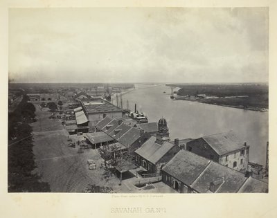 Savannah, GA, nr 1, 1866. av George N. Barnard