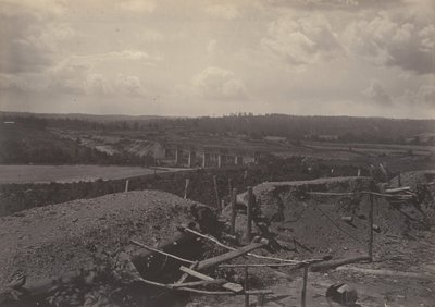 South Bank of the Chattahoochie, Georgia, 1860-talet. av George N. Barnard