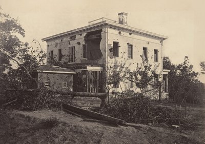 The Potter House, Atlanta, 1860-talet. av George N. Barnard