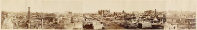 Utan titel Chicago efter branden i Chicago, 1871. av George N. Barnard