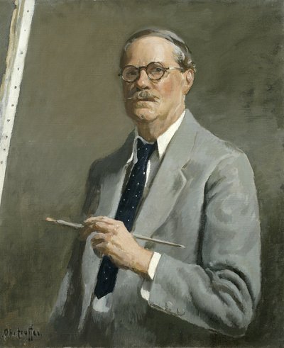 Självporträtt av George Oberteuffer