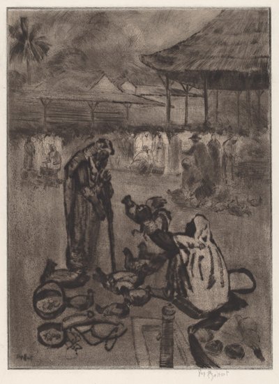 Kycklingförsäljare, Trinidad av George Overbury