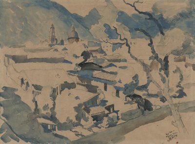 Tak på Orizaba, Mexiko av George Overbury Hart