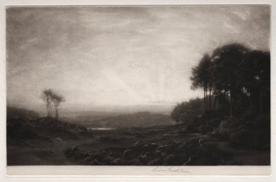 Landskap av George Percival Gaskell