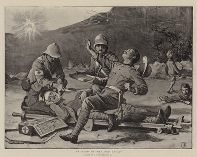 En hjälte från Röda Korset av George Percy Jacomb-Hood