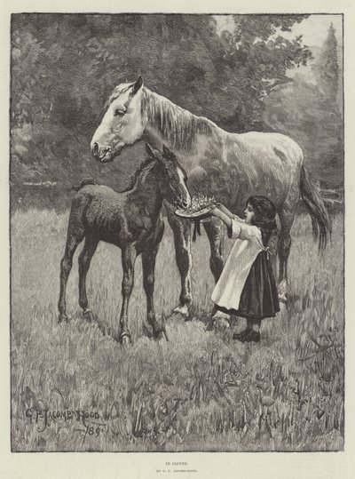 I klöver av George Percy Jacomb Hood