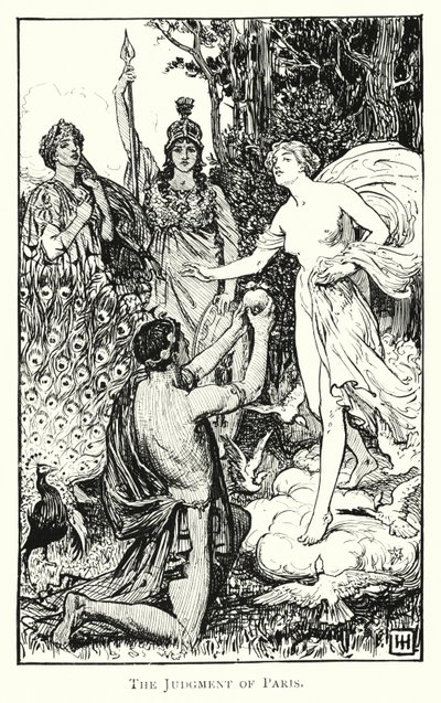 Odyssey: The Judgment of Paris (gravyr) av George Percy Jacomb Hood