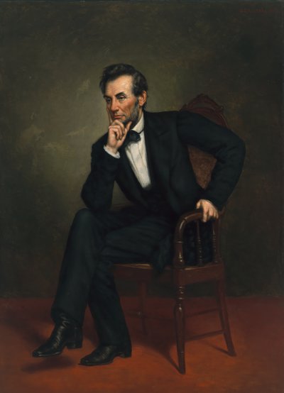 Abraham Lincoln (1809-1865) av George Peter Alexander Healy