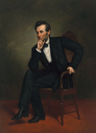 Abraham Lincoln av George Peter Alexander Healy