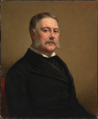 Chester Alan Arthur, april 1884. av George Peter Alexander Healy