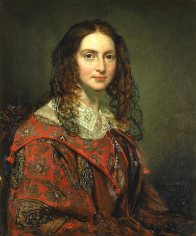 Mrs. Thomas B. Bryan, 1856. av George Peter Alexander Healy