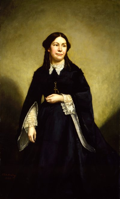 Mrs William Tecumseh Sherman, 1868. av George Peter Alexander Healy