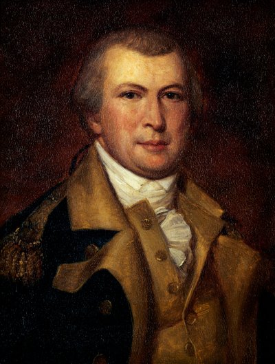 Porträtt av Nathanael Greene (Warwick av George Peter Alexander Healy