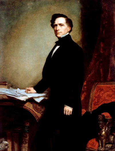Porträtt av president Franklin Pierce av George Peter Alexander Healy