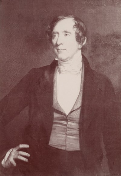 Porträtt av William Campbell Preston 1794-1860, 1842 fotograferat 1900-talet. av George Peter Alexander Healy